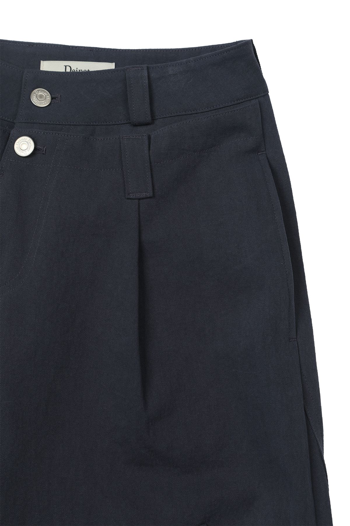 다이닛(DEINET) WASHING CARGO DOUBLE PANTS IN NAVY