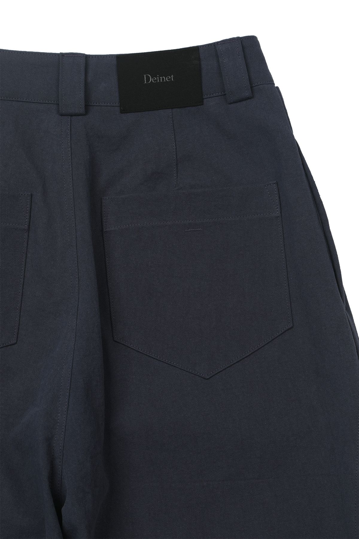 다이닛(DEINET) WASHING CARGO DOUBLE PANTS IN NAVY