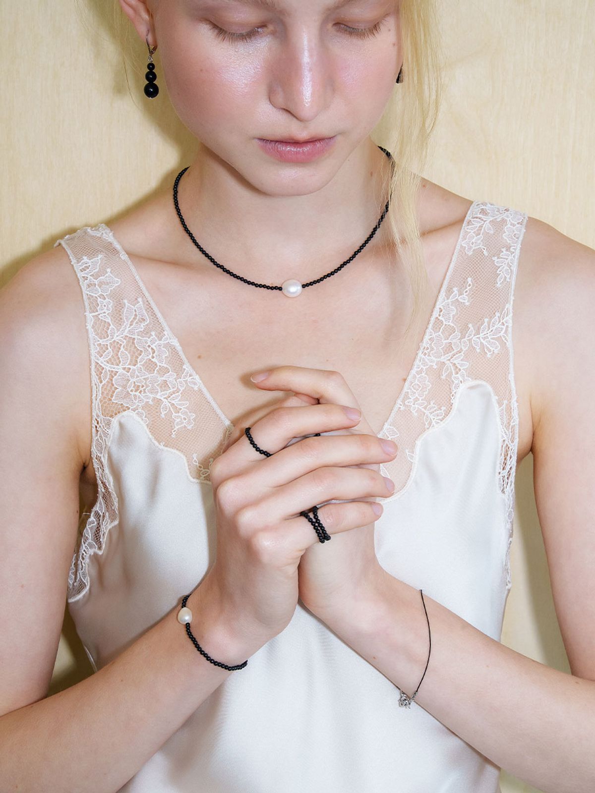 러브미몬스터(LOVE ME MONSTER) [3 SET] Tini Gems Rings_2COL (L261MRI020)