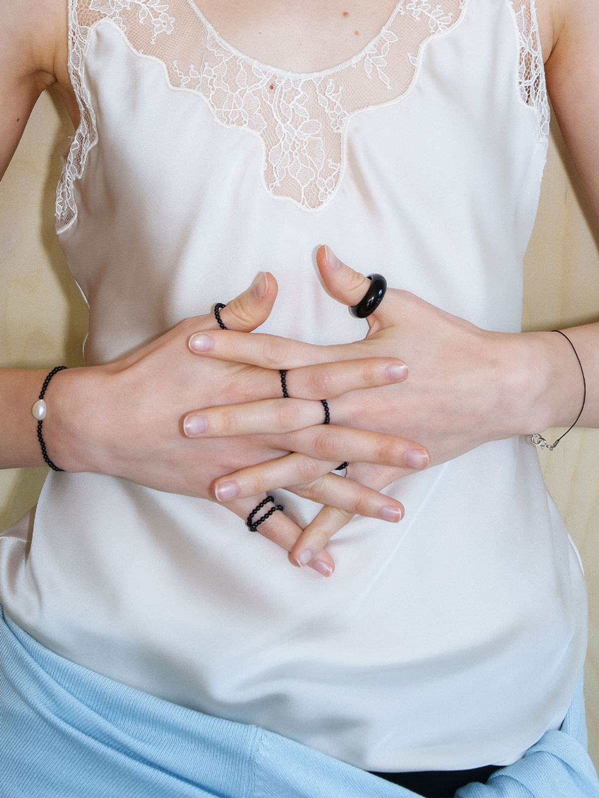 러브미몬스터(LOVE ME MONSTER) [3 SET] Tini Gems Rings_2COL (L261MRI020)