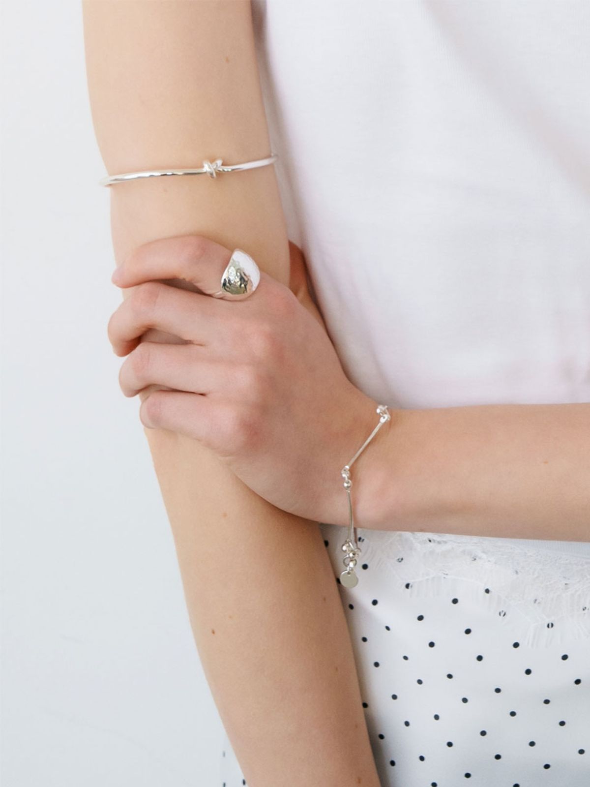 러브미몬스터(LOVE ME MONSTER) Bold Bump Ring (L261MRI050)