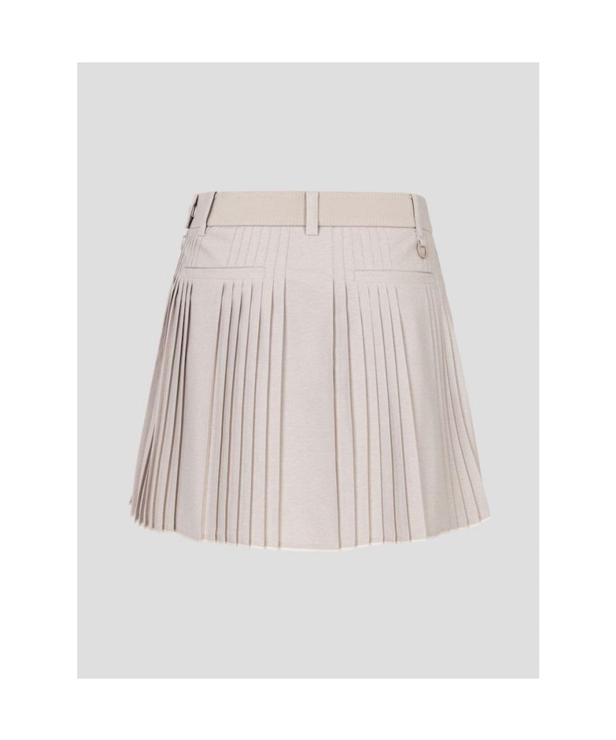 빈폴골프(BEANPOLE GOLF) [B_under] 여성 잔플리츠 밑단배색 큐롯 - 베이지