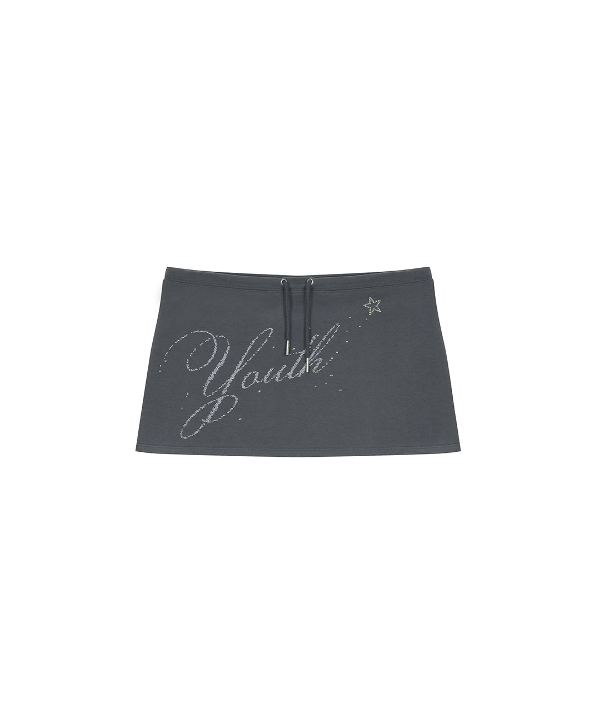 사일프레이(41PRAY) Youth Graphic Skirt / Charcoal