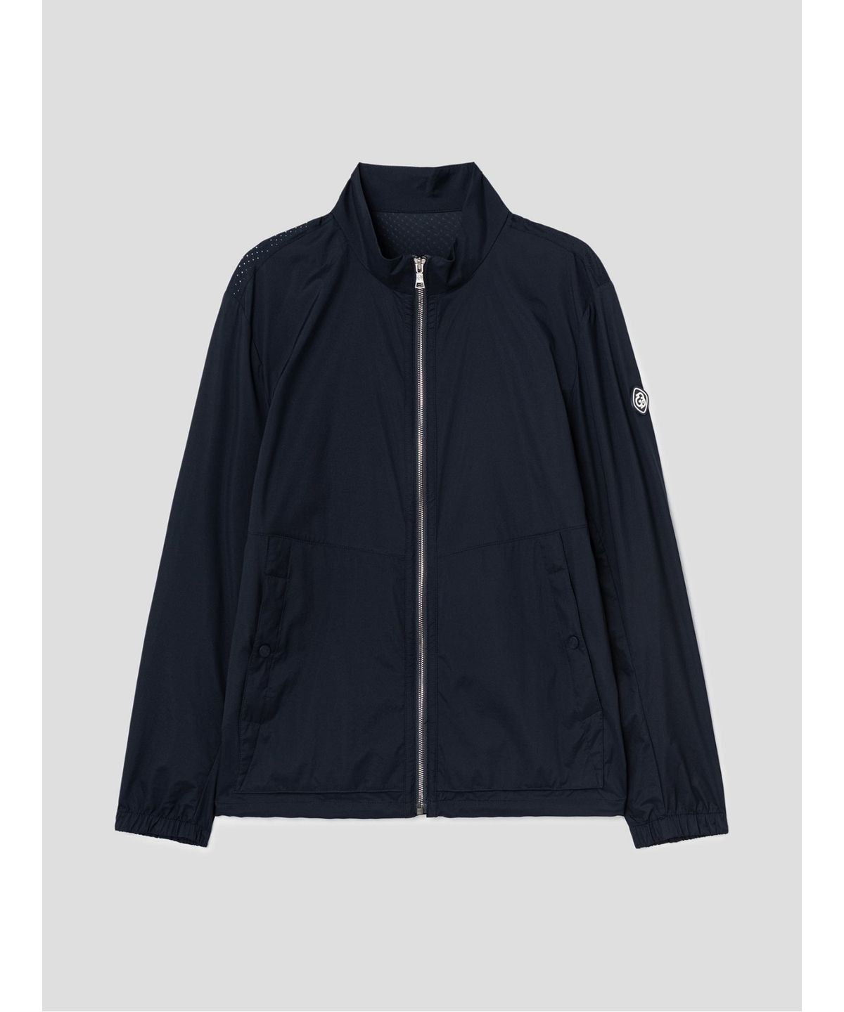 빈폴골프(BEANPOLE GOLF) 남성 경량 펀칭 점퍼 - 네이비