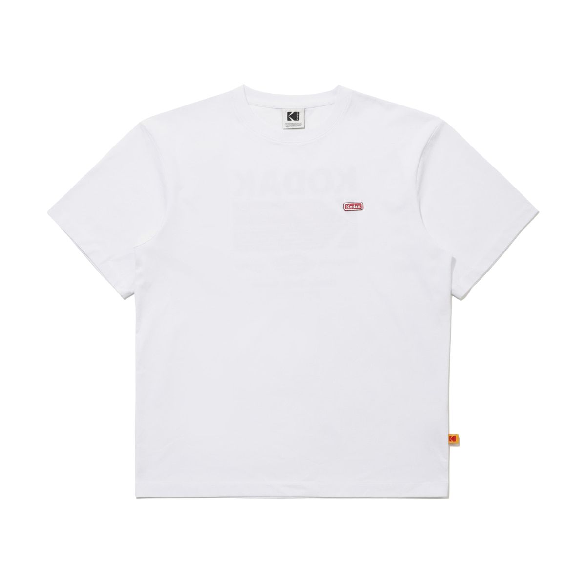 코닥(KODAK) 브리즈팝 에어로쿨 빅그래픽 반팔 티셔츠 WHITE
