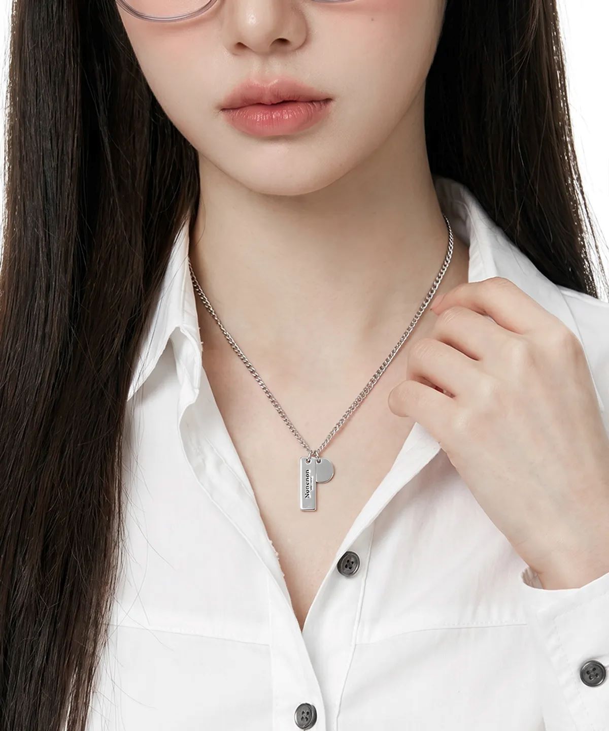 논논(NONENON) NEW LOGO DOUBLE NEC