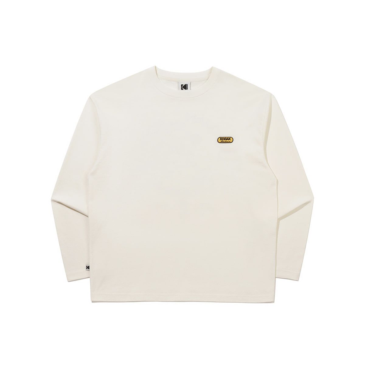코닥(KODAK) 골드모먼트 그래픽 긴팔 티셔츠 IVORY