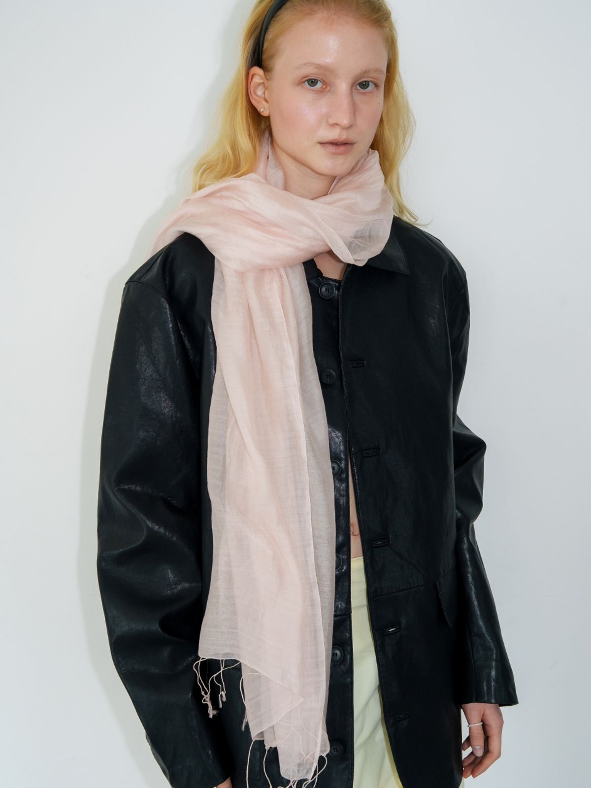 러브미몬스터(LOVE ME MONSTER) Natural Sheer Big Scarf (L261MSF020)