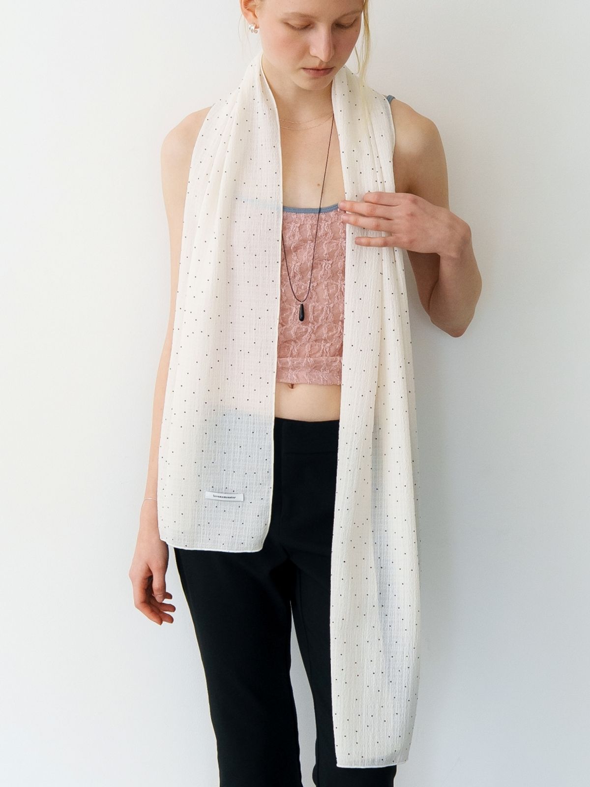 러브미몬스터(LOVE ME MONSTER) Daily Dot Scarf (L261MSF030)