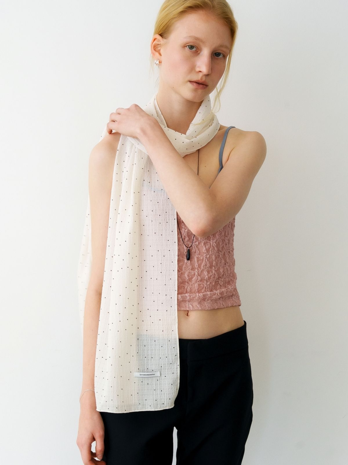 러브미몬스터(LOVE ME MONSTER) Daily Dot Scarf (L261MSF030)