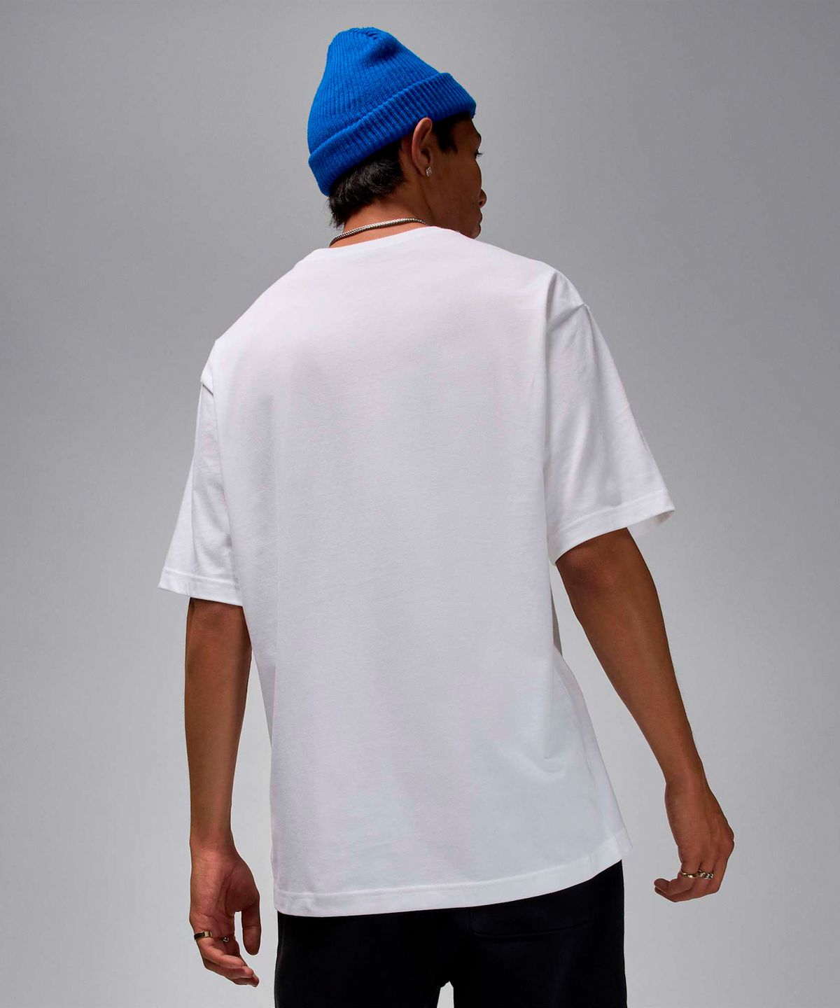 나이키(NIKE) 조던 브루클린 티셔츠 M - 화이트:블랙 / II2337-100