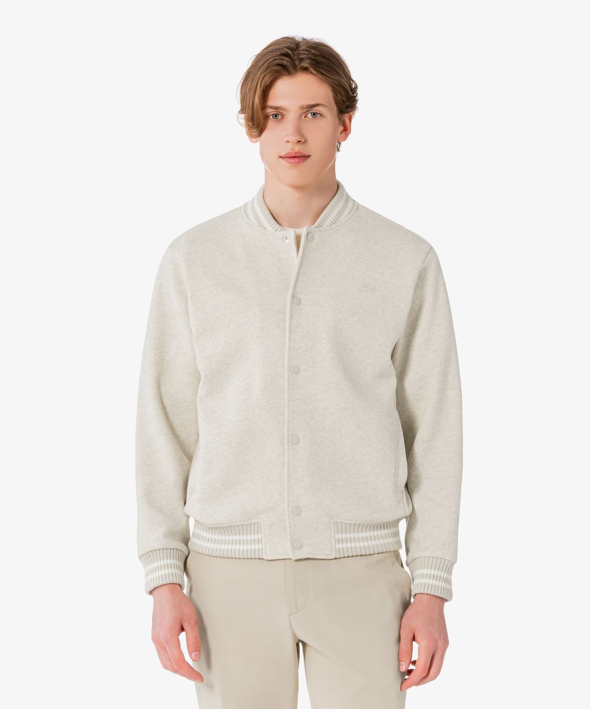 라코스테(LACOSTE) 남성 텍스처 스타디움 점퍼 SH221E-56G 02S