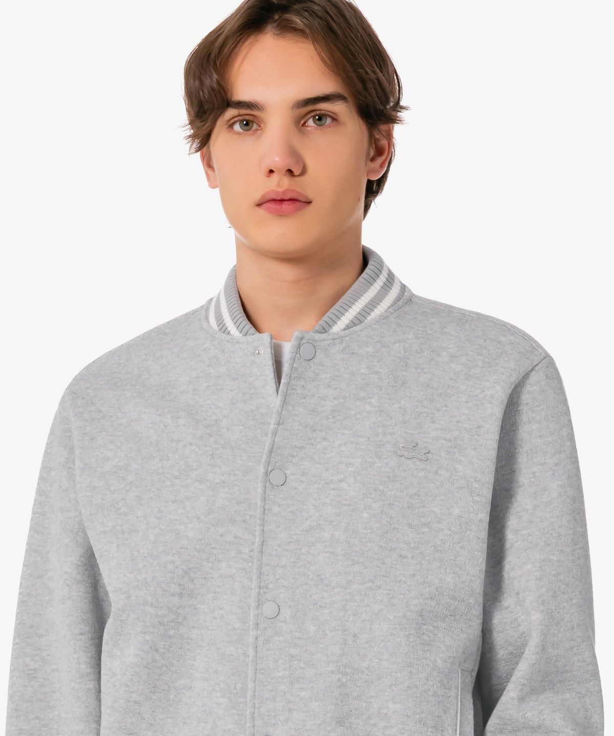 라코스테(LACOSTE) 남성 텍스처 스타디움 점퍼 SH221E-56G CCA