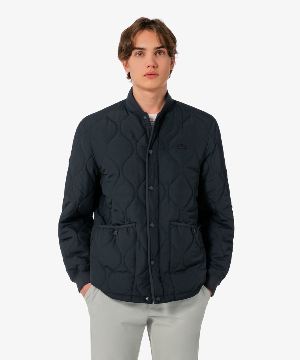 라코스테(LACOSTE) 남성 어니언 퀼팅 자켓 BH317E-56G 050