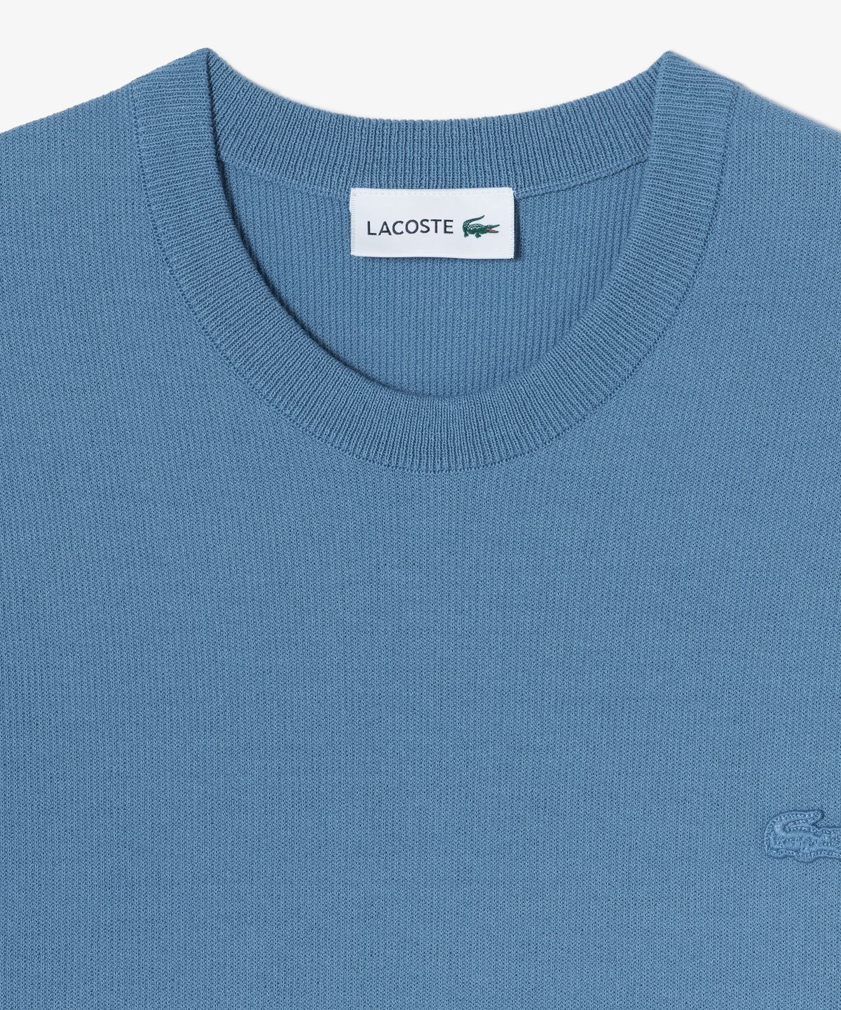 라코스테(LACOSTE) 남성 솔리드 반팔 크루넥 풀오버 AH324E-56G 776