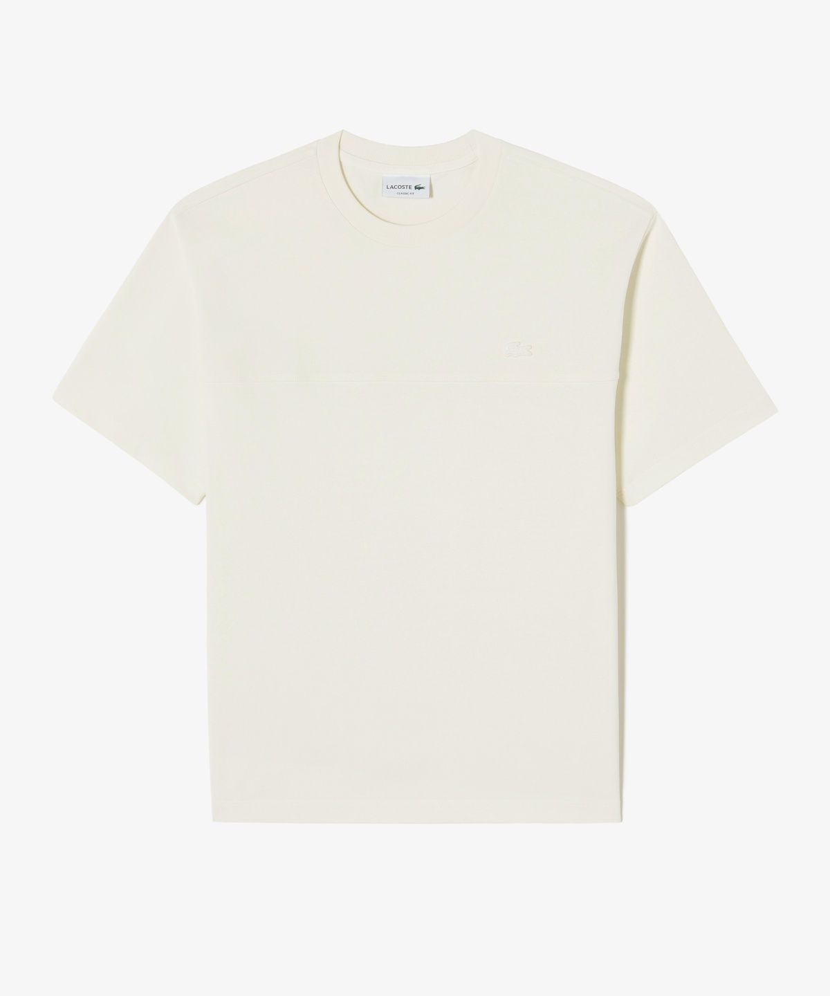 라코스테(LACOSTE) 남성 강연 우븐 절개 반팔 티셔츠 TH358E-56G 056