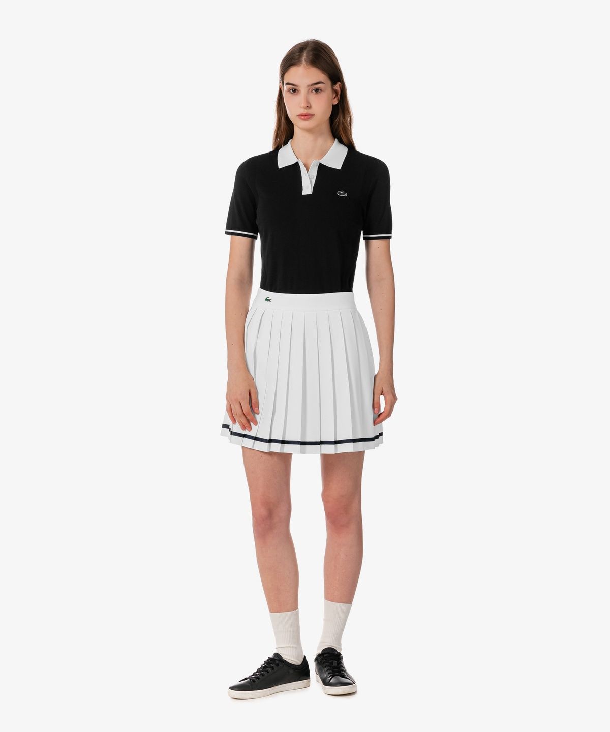 라코스테(LACOSTE) 여성 폴로 베이직 폴로 스웨터 AF336E-56G 031