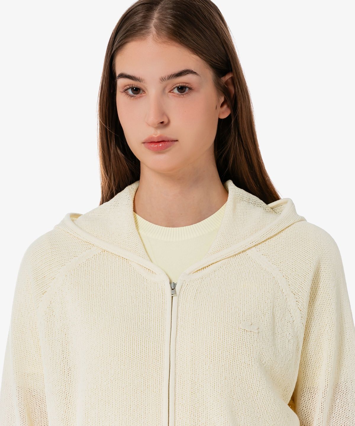 라코스테(LACOSTE) 여성 썸머 후드집업 가디건 AF722E-56G 056
