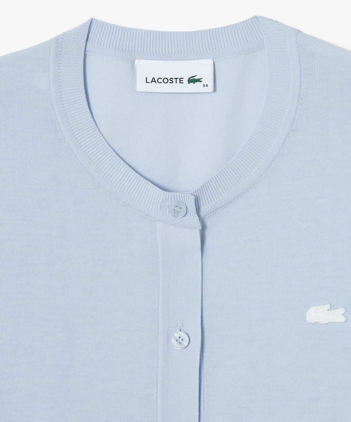 라코스테(LACOSTE) 여성 썸머 라운드 가디건 AF443E-56G J2G