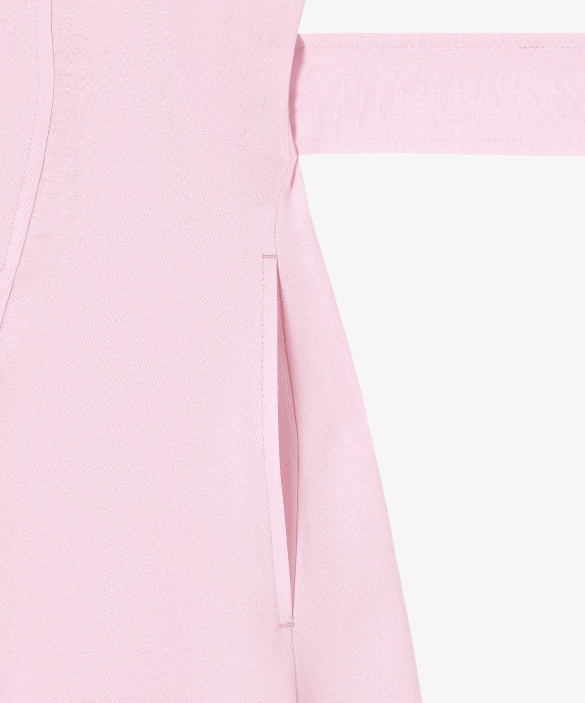 라코스테(LACOSTE) 여성 린넨 셔츠 드레스 EF319E-56G Z4H