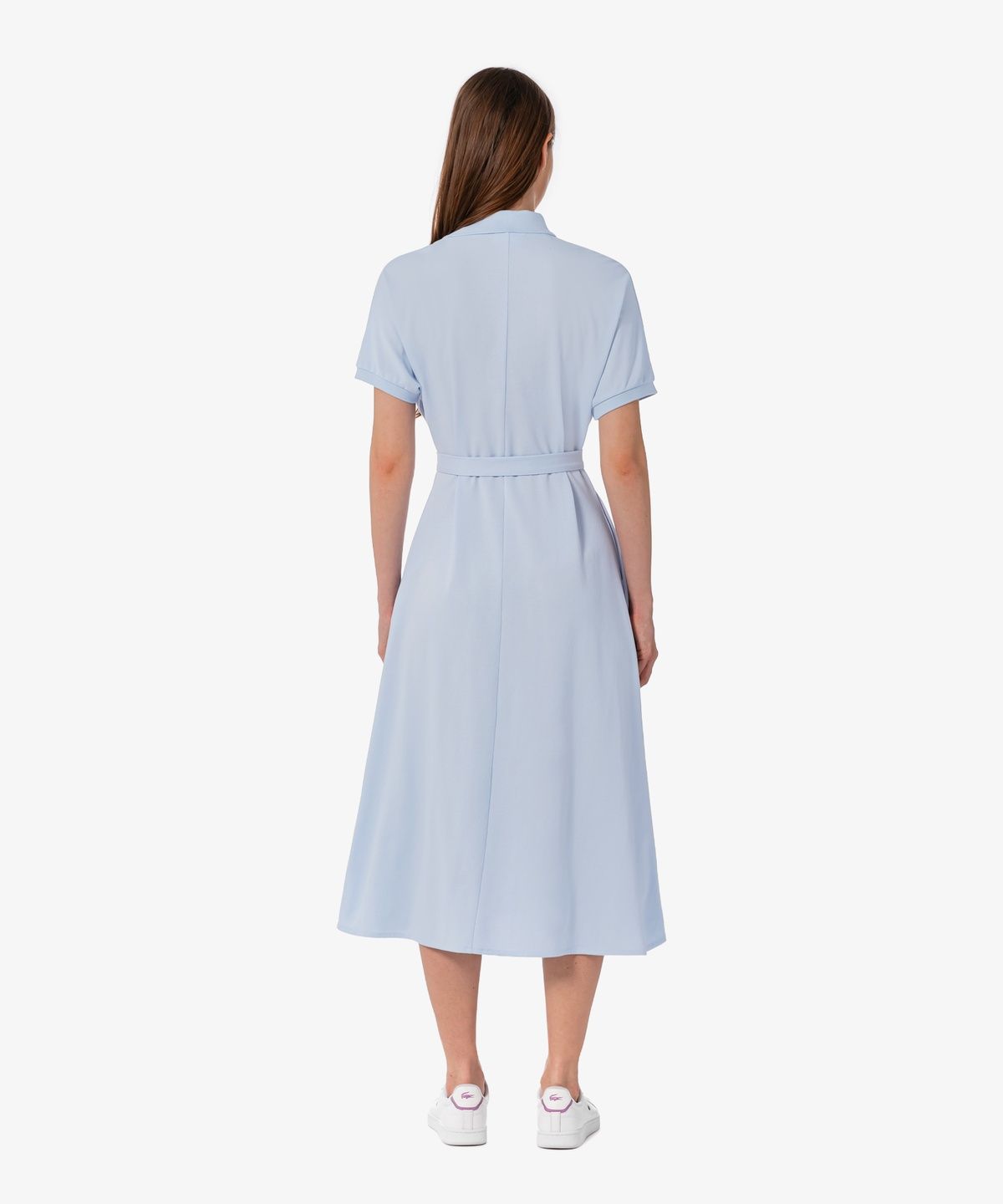 라코스테(LACOSTE) 여성 사선플라켓 폴로 드레스 EF508E-56G J2G