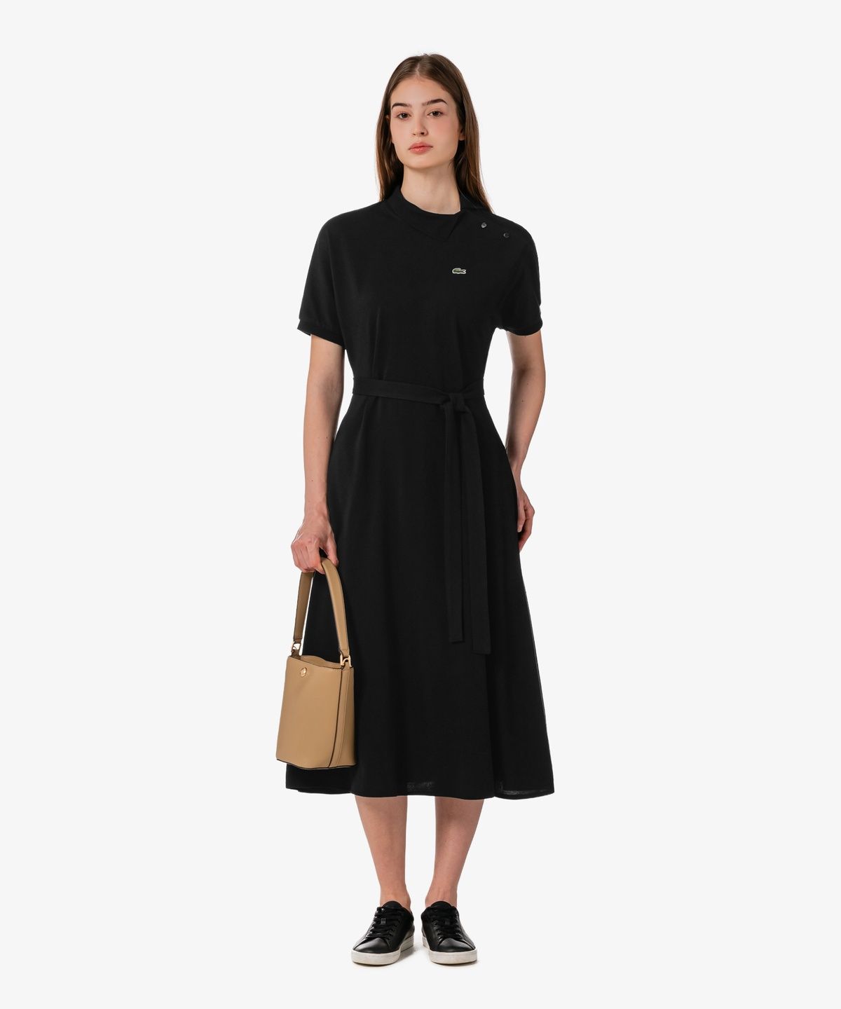 라코스테(LACOSTE) 여성 사선플라켓 폴로 드레스 EF508E-56G 031