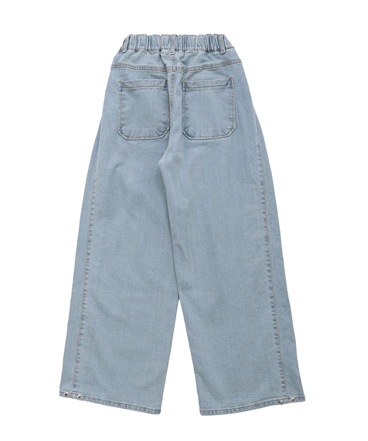 티미유(TMIU) 세미와이드 밴딩 데님 팬츠