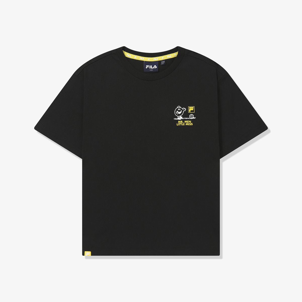 휠라 키즈(FILA KIDS) Drywave 미스터맨 리틀미스 쿨 바캉스 티셔츠