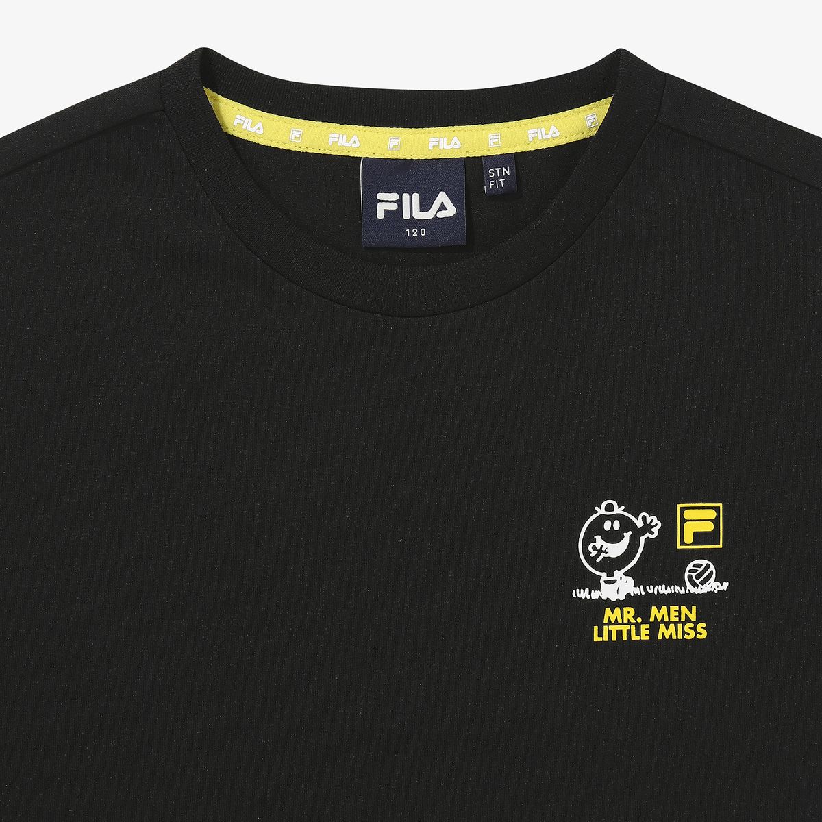 휠라 키즈(FILA KIDS) Drywave 미스터맨 리틀미스 쿨 바캉스 티셔츠