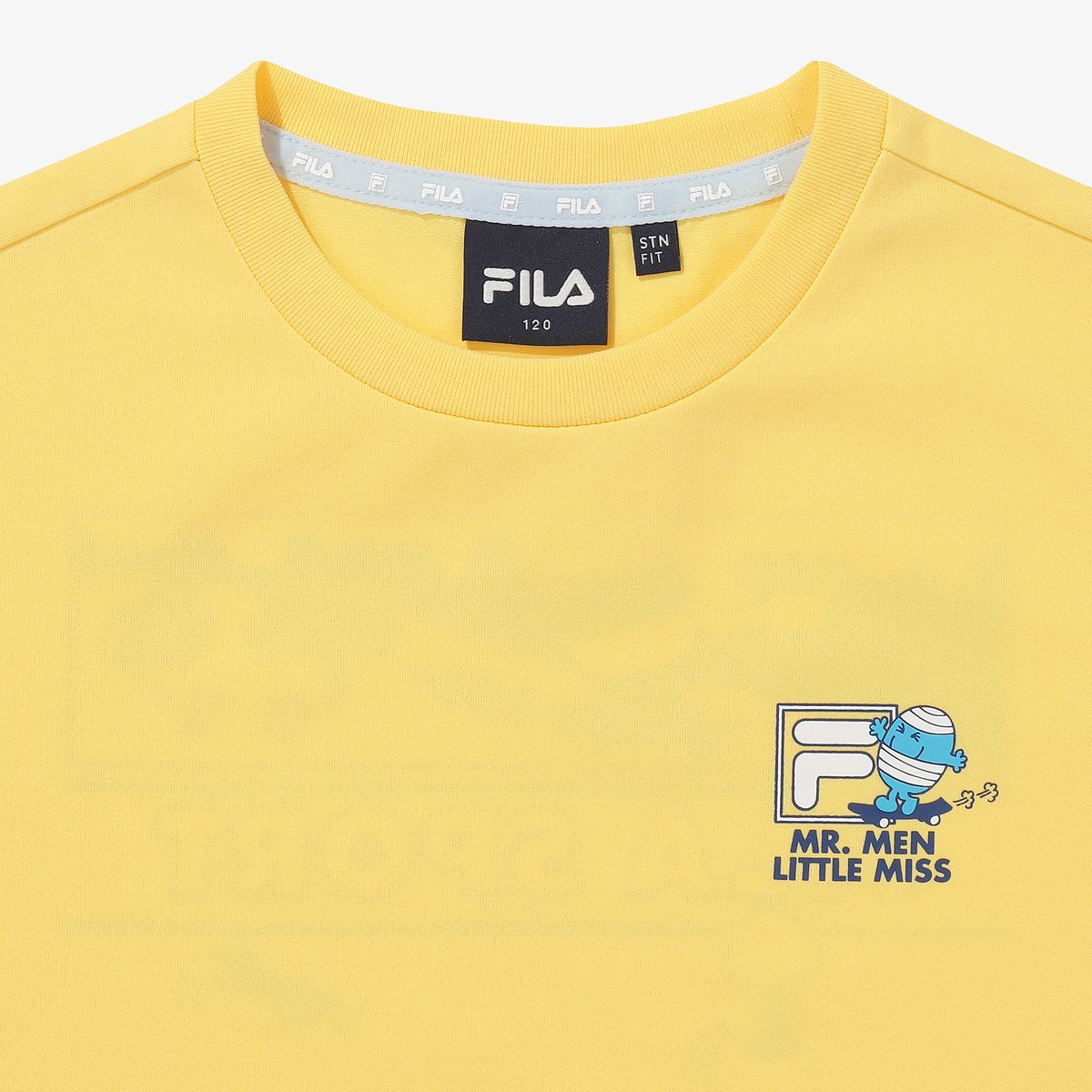휠라 키즈(FILA KIDS) Drywave 미스터맨 리틀미스 쿨 바캉스 티셔츠