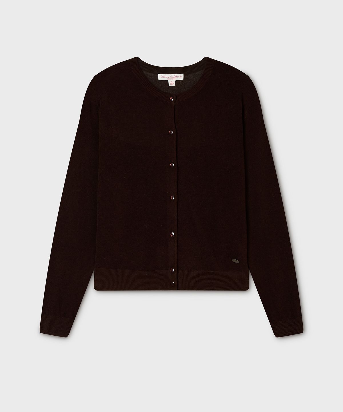후아유(WHO.A.U) Linen Blend Plain Cardigan / WHCKG2524F