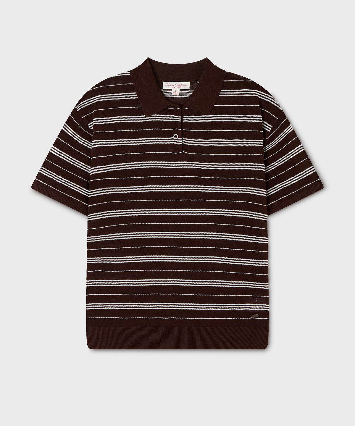 후아유(WHO.A.U) Multi Collar Short Sleeve Sweater/WHKAG2522F