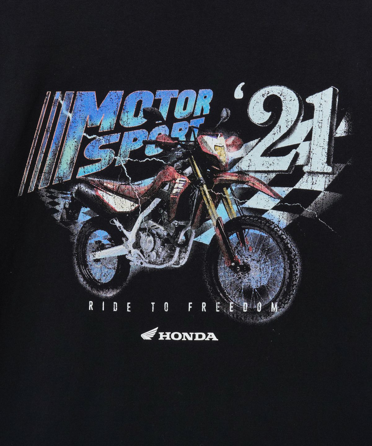 핍스 모터사이클(PHYPS MOTORCYCLE) Motor Sports Short Sleeve Black