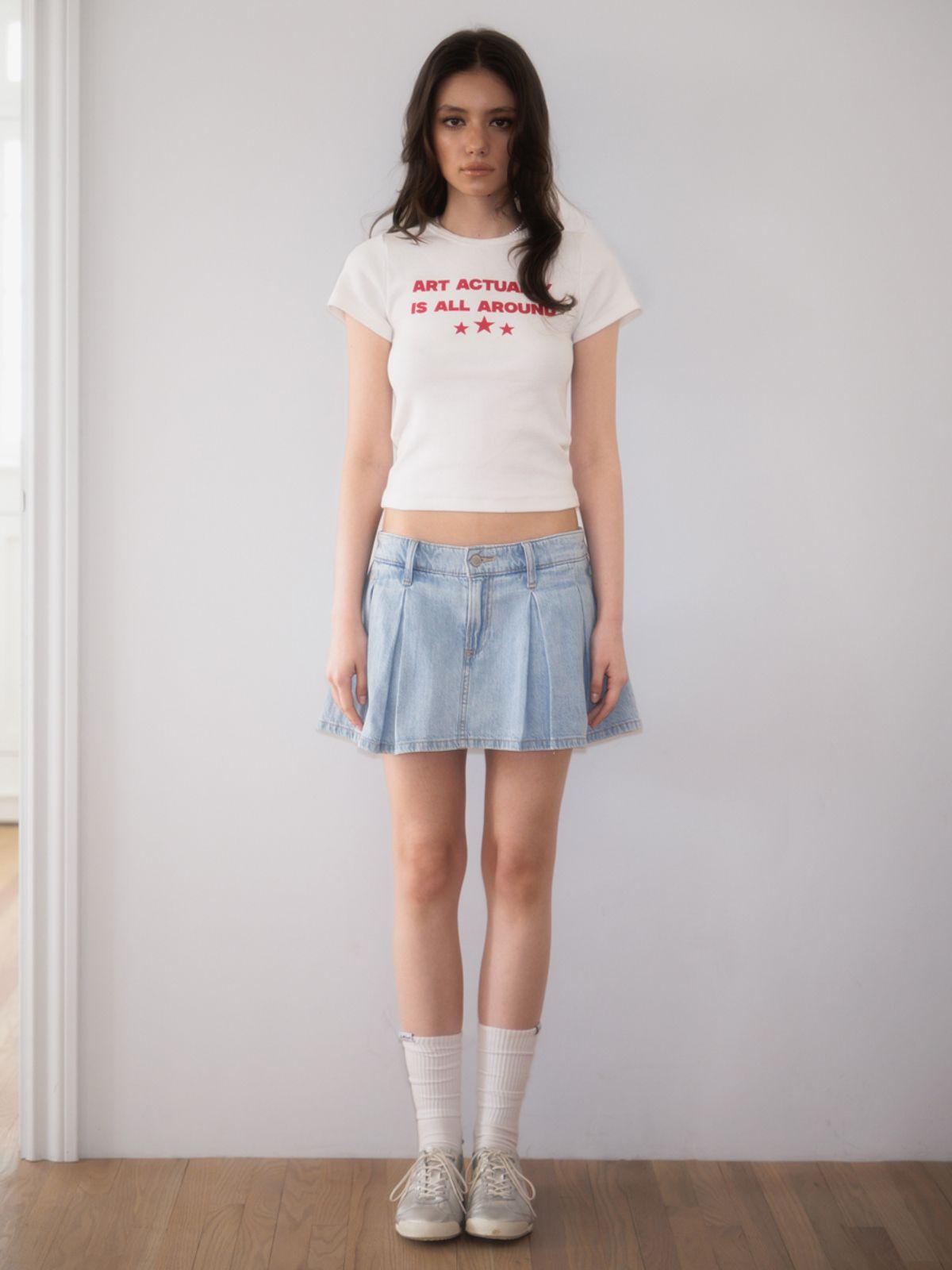 로제프란츠(ROSEFRANTZ) Star Lettering T-shirt [White]