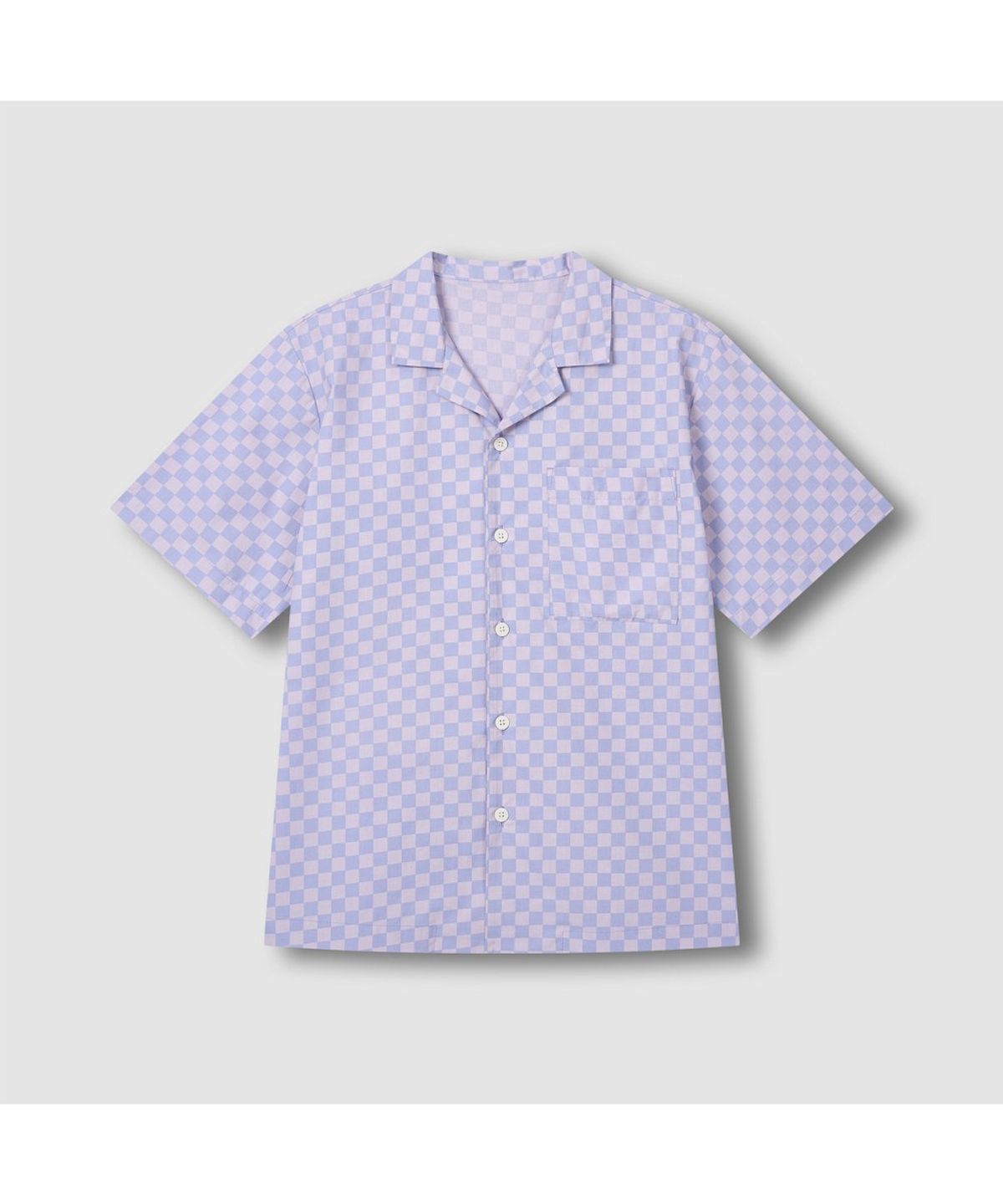 자주(JAJU) [Patina by JAJU] UNI 세일링 코튼 5부 파자마 세트_다크 라벤더