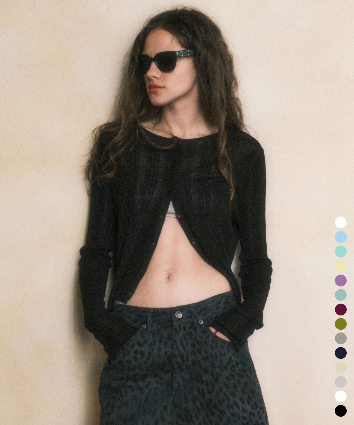 씨타(CITTA) Essential Linen Round Knit Cardigan_CTK231(16color)