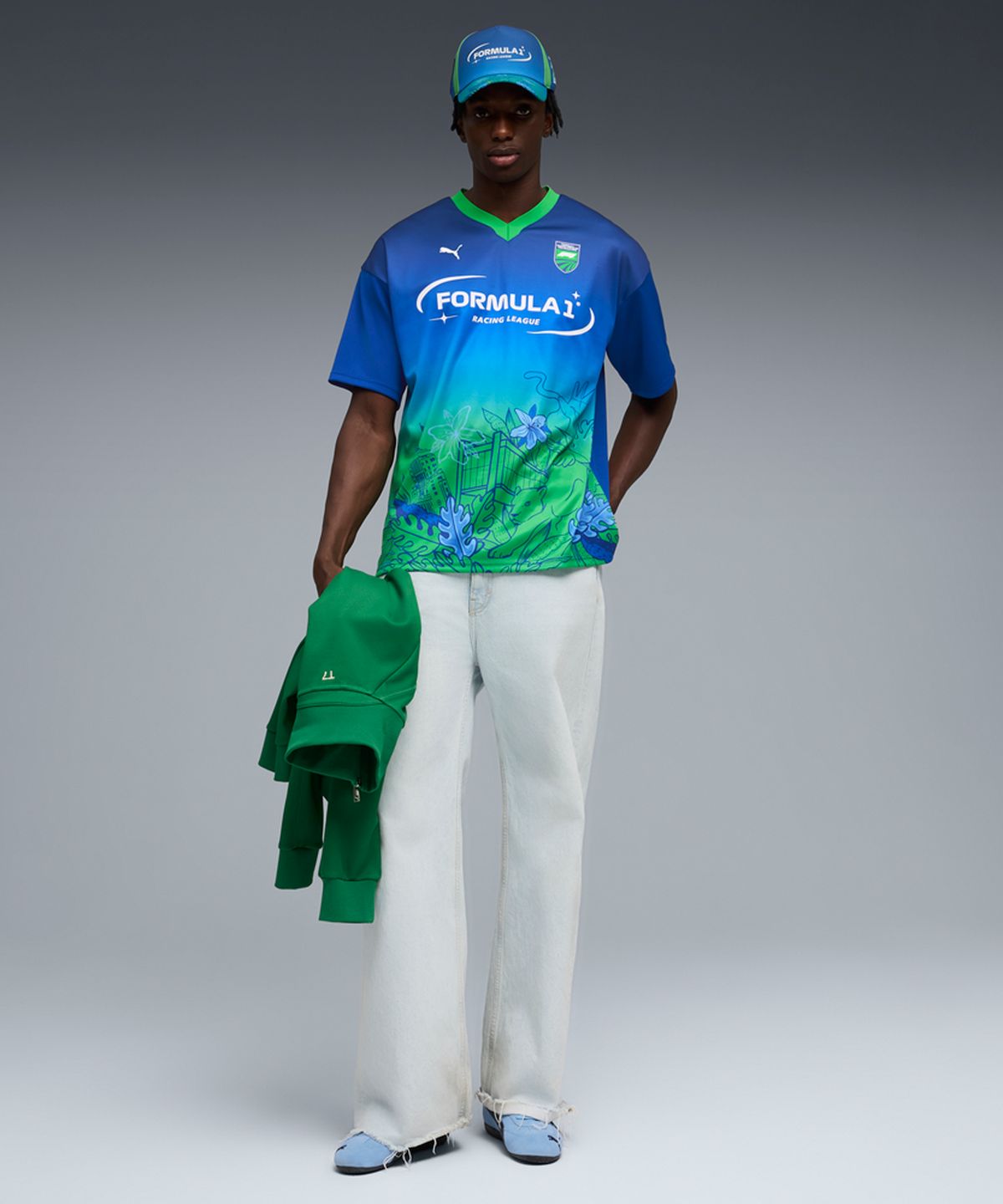 푸마(PUMA) F1 브라질 저지 - 페스티브 블루 / 635742-10