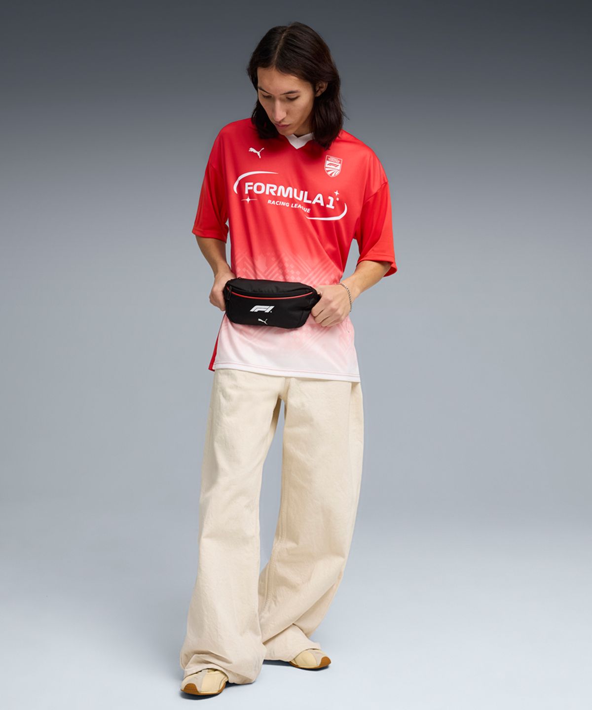 푸마(PUMA) F1 캐나다 저지 - 팝 레드 / 635743-03