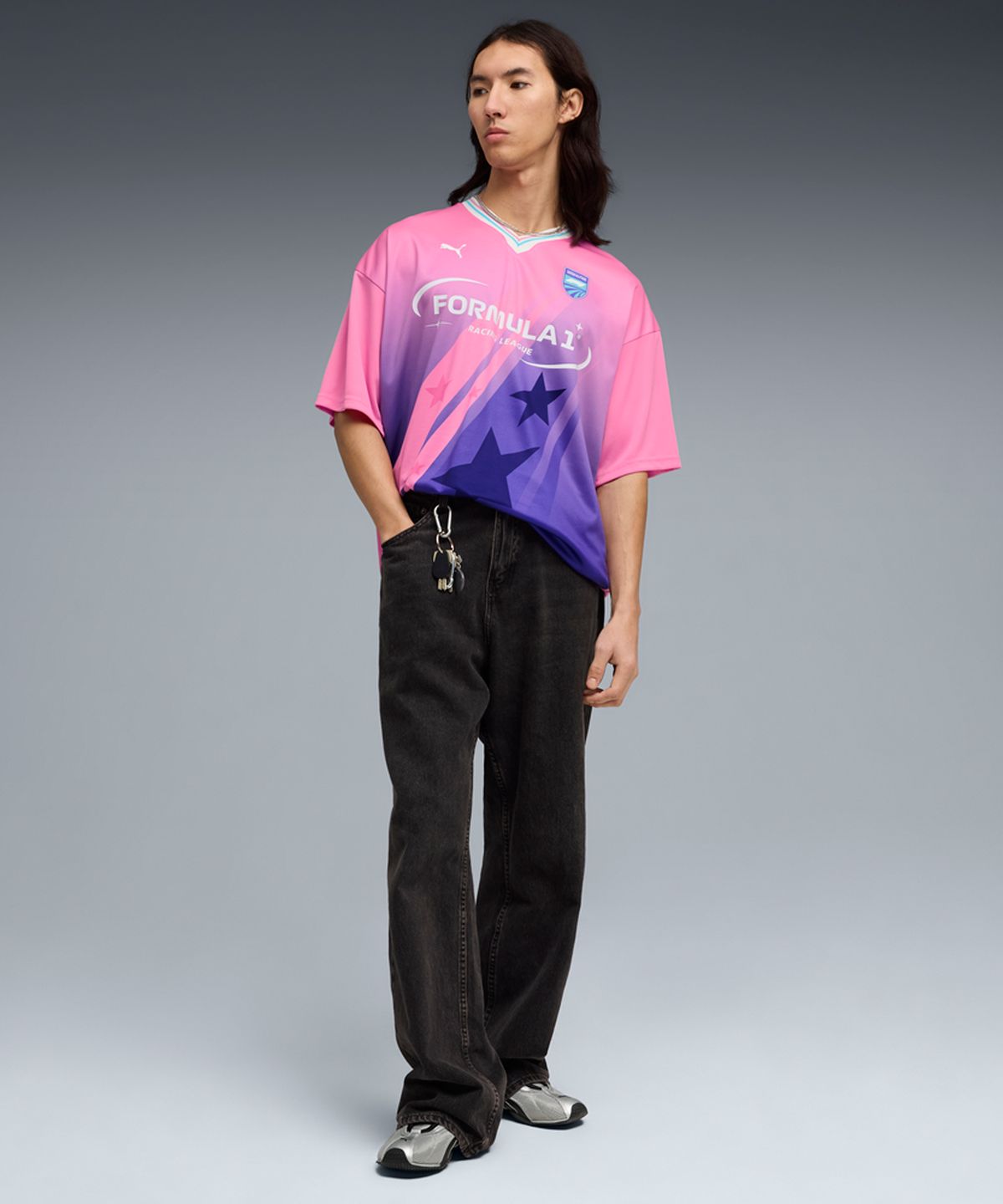푸마(PUMA) F1 마이애미 저지 - 핑크 라일락 / 635812-11