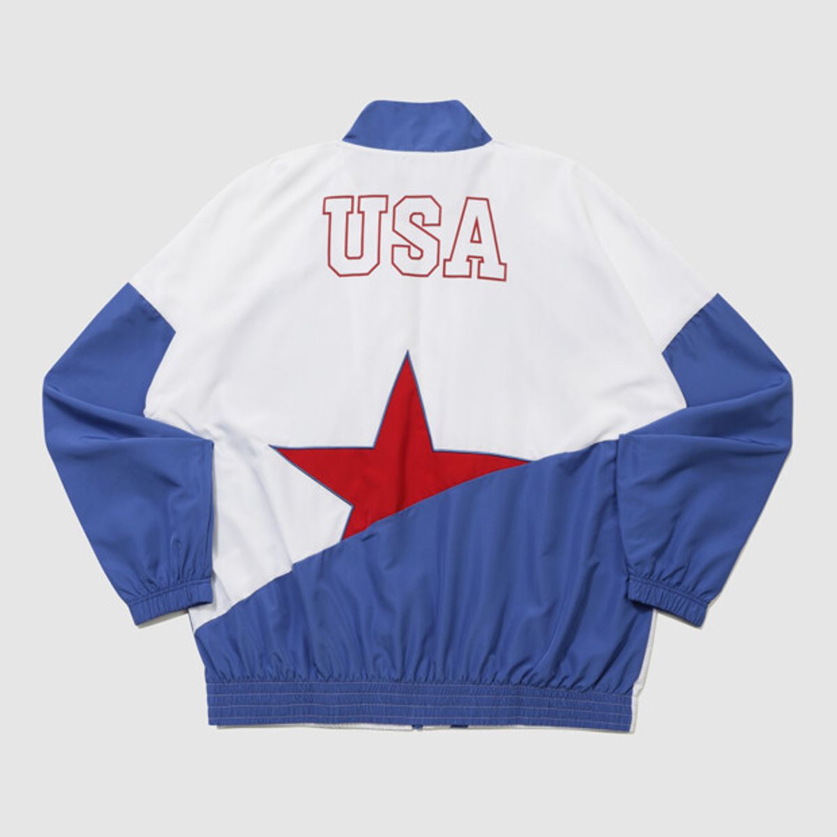 엄브로(UMBRO) Tournament USA 스탠넥 웜업 자켓 블루 UR211CJK61