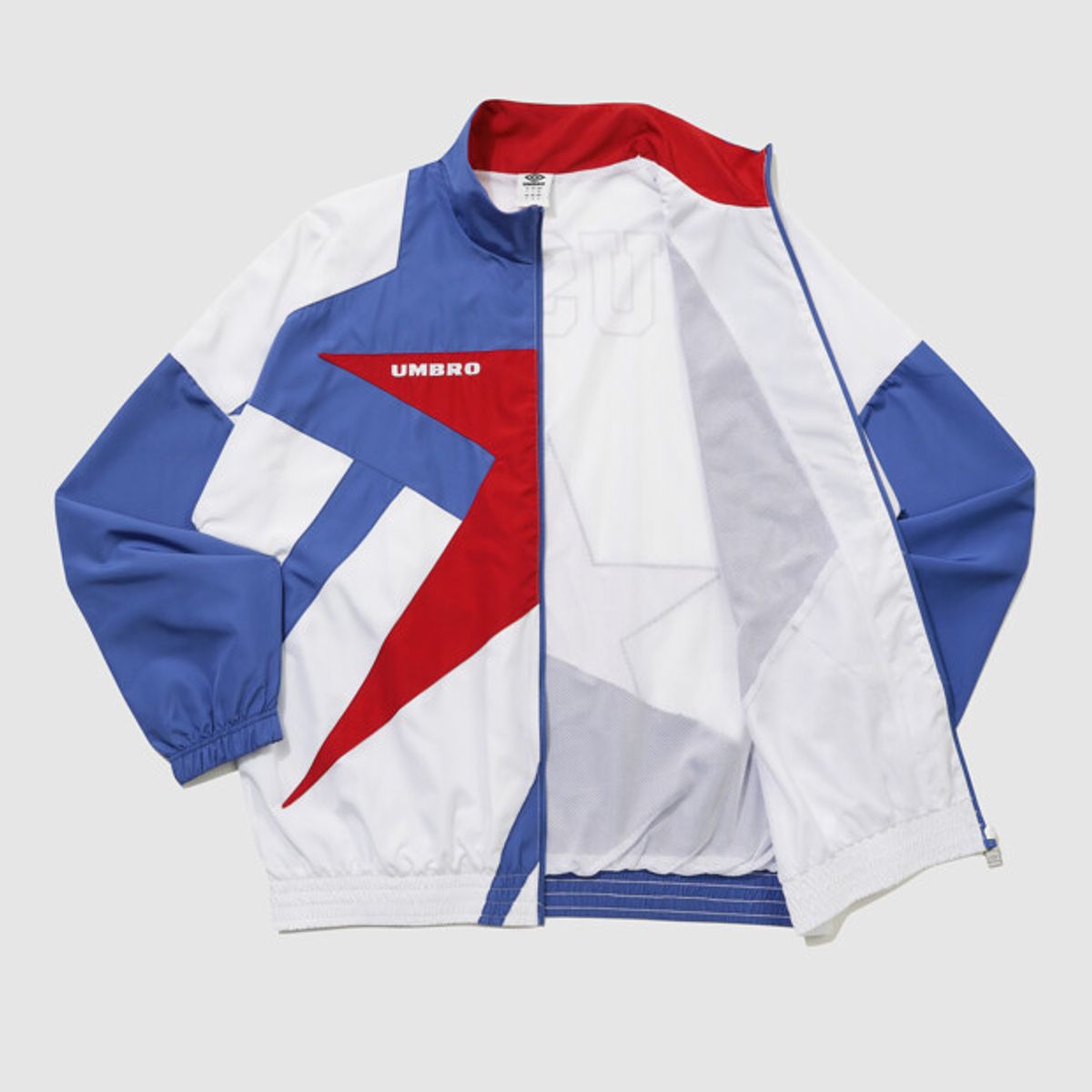 엄브로(UMBRO) Tournament USA 스탠넥 웜업 자켓 블루 UR211CJK61