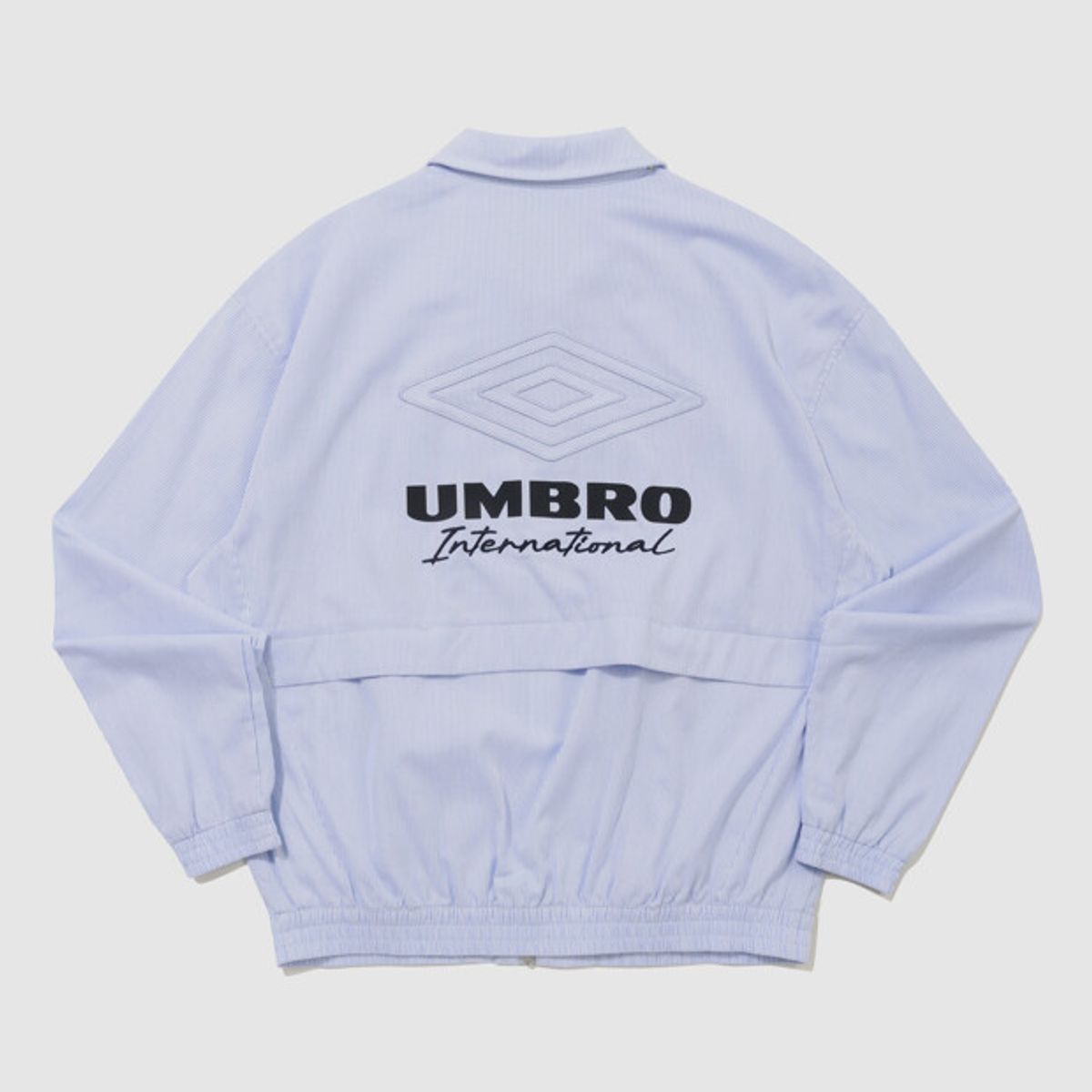 엄브로(UMBRO) 시어서커 스탠넥 블루종 자켓 블루 UR221CJK63