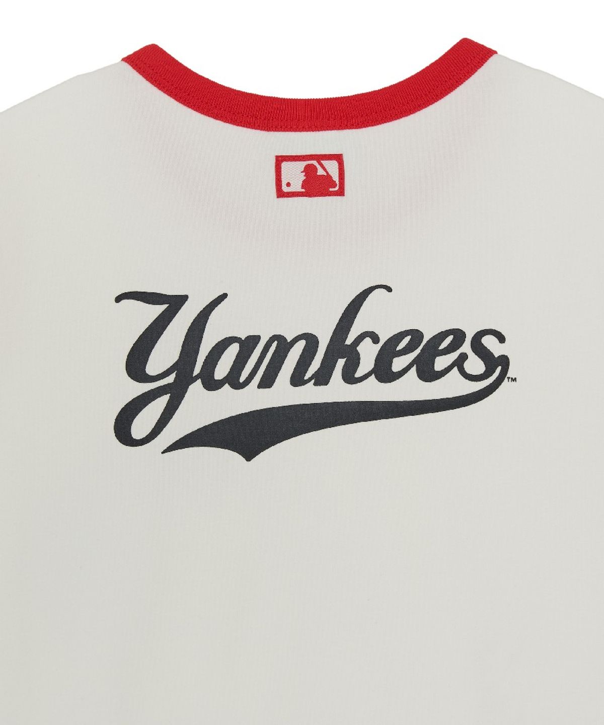 엠엘비 키즈(MLB KIDS) 메가베어 프렌즈 링거티셔츠 세트 NY (Red)
