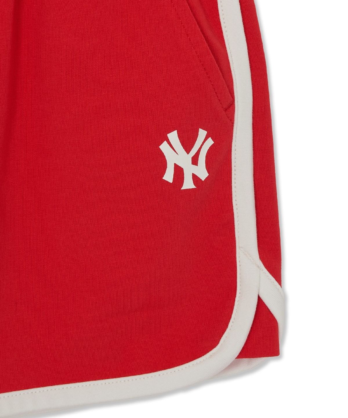 엠엘비 키즈(MLB KIDS) 메가베어 프렌즈 링거티셔츠 세트 NY (Red)