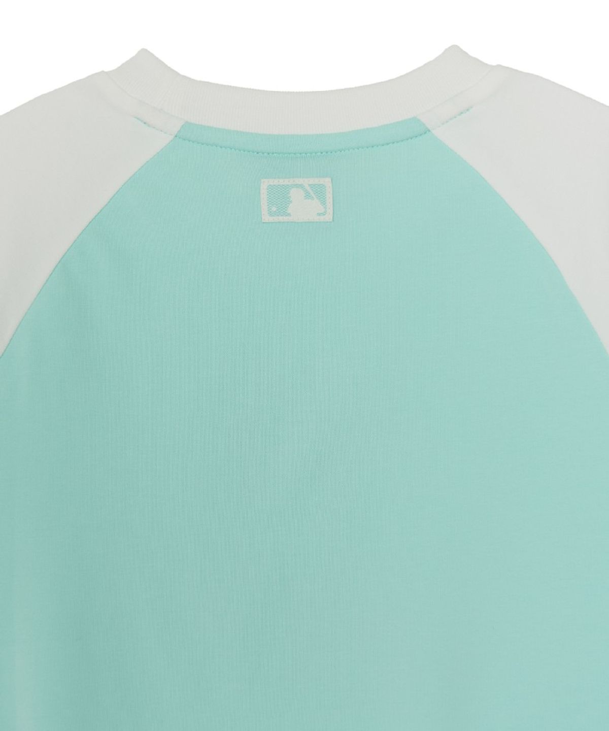 엠엘비 키즈(MLB KIDS) 메가베어 프렌즈 배색 래글런 티셔츠 세트 LA (Mint)