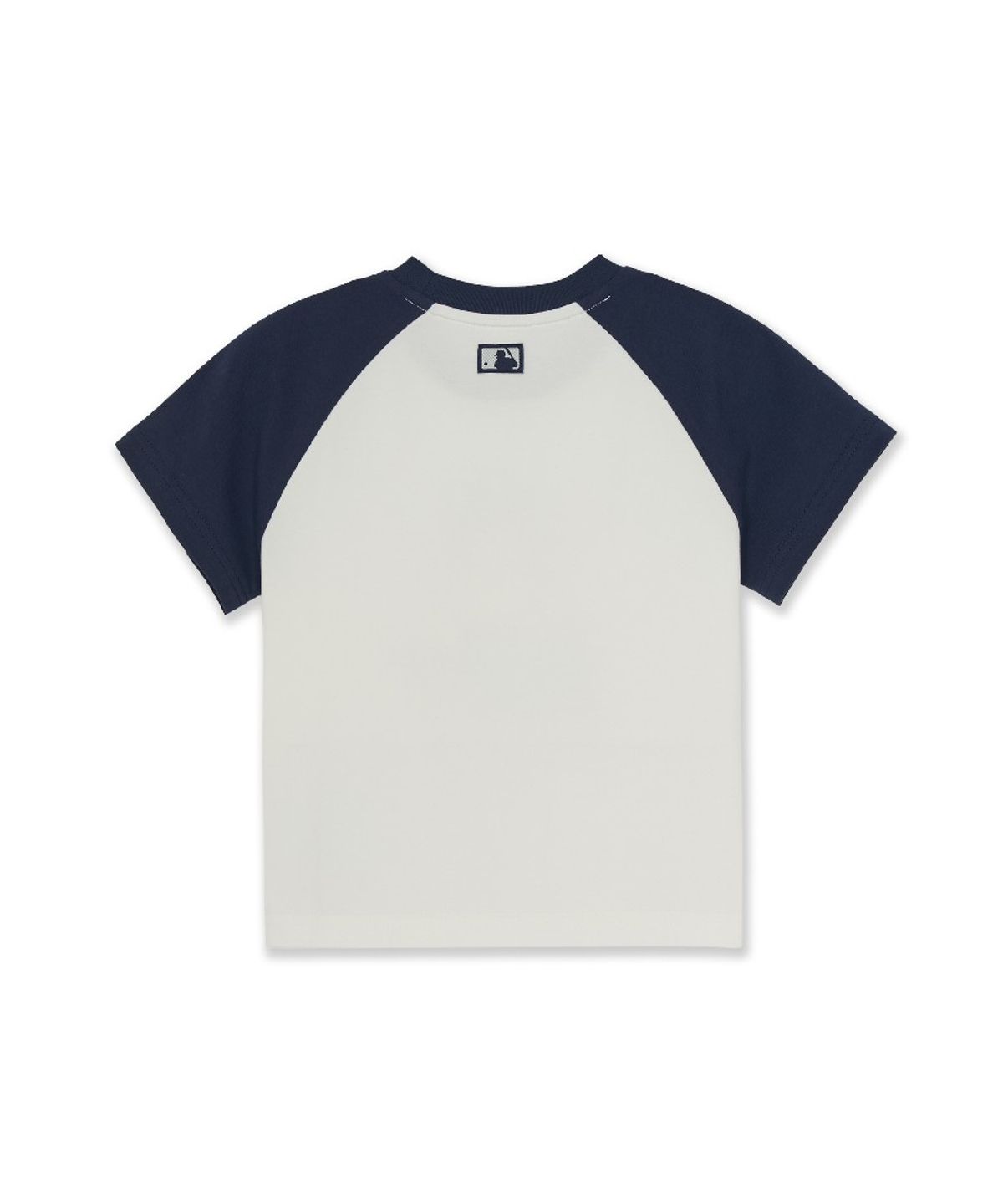 엠엘비 키즈(MLB KIDS) 메가베어 프렌즈 배색 래글런 티셔츠 세트 NY (Navy)