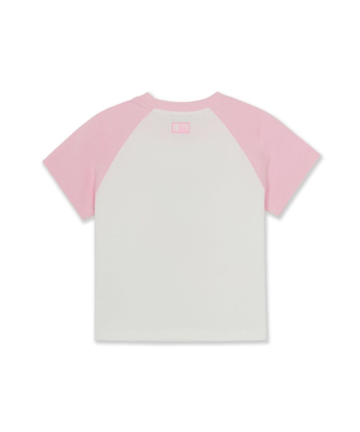 엠엘비 키즈(MLB KIDS) 메가베어 프렌즈 배색 래글런 티셔츠 세트 NY (L.Pink)