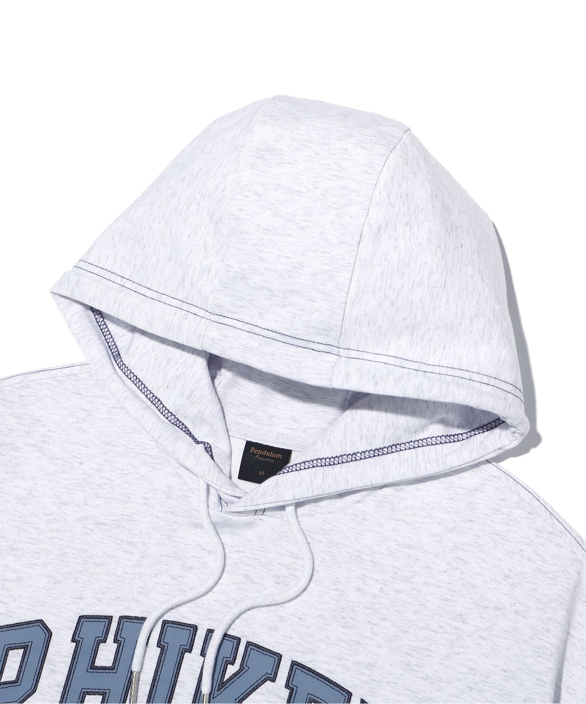 펜듈럼(PENDULUM) 클래식 아치 로고 후드 반팔티 LQ7TU430_LIGHT GREY