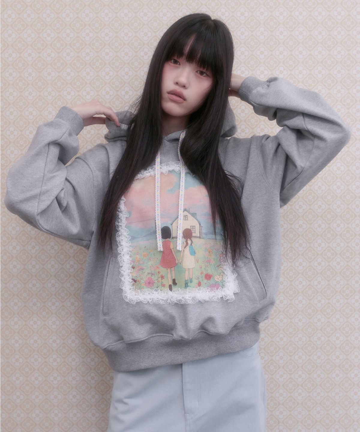 아이이이아이(IEEI) 레이스 프레임 후디