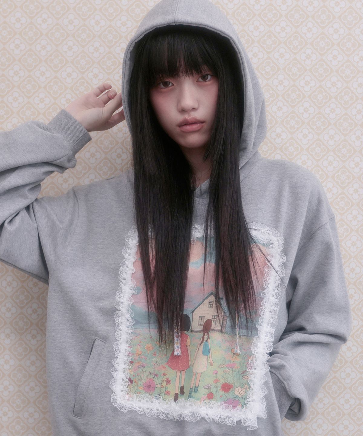 아이이이아이(IEEI) 레이스 프레임 후디